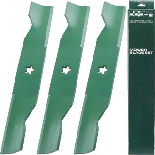 UDC Parts 532180054 Lawn Mower Blades for Husqvarna 48 Inch YTH24V48 YTH2348 YTH24K48 YTA24V48 180054 173920 532173920 Craftsman Poulan / High Lift Mulching Blades