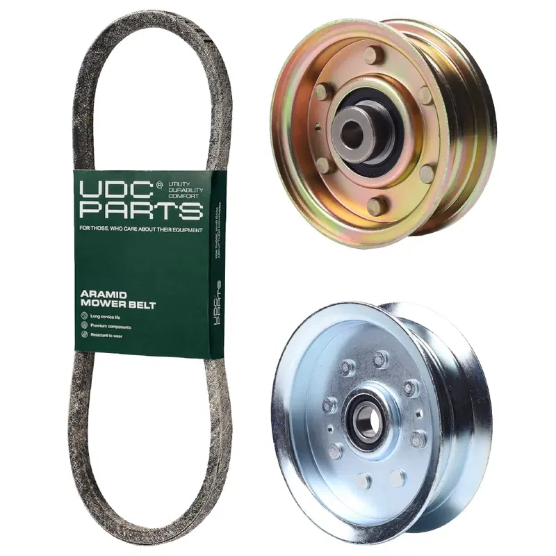 UDC Parts Mower Kit / Belt 754-0468 + Pulley 756-04224 + Pulley GY20629 / Fits Troy-Bilt Bronco Horse