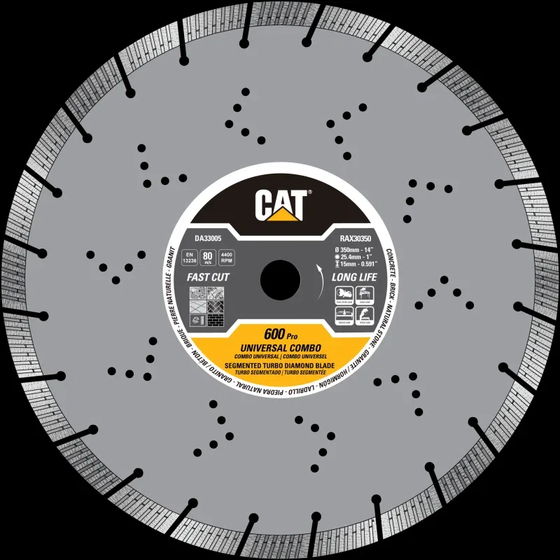 Cat 600 Pro Segmented Turbo Universal Diamond Blade 9" - 230mm