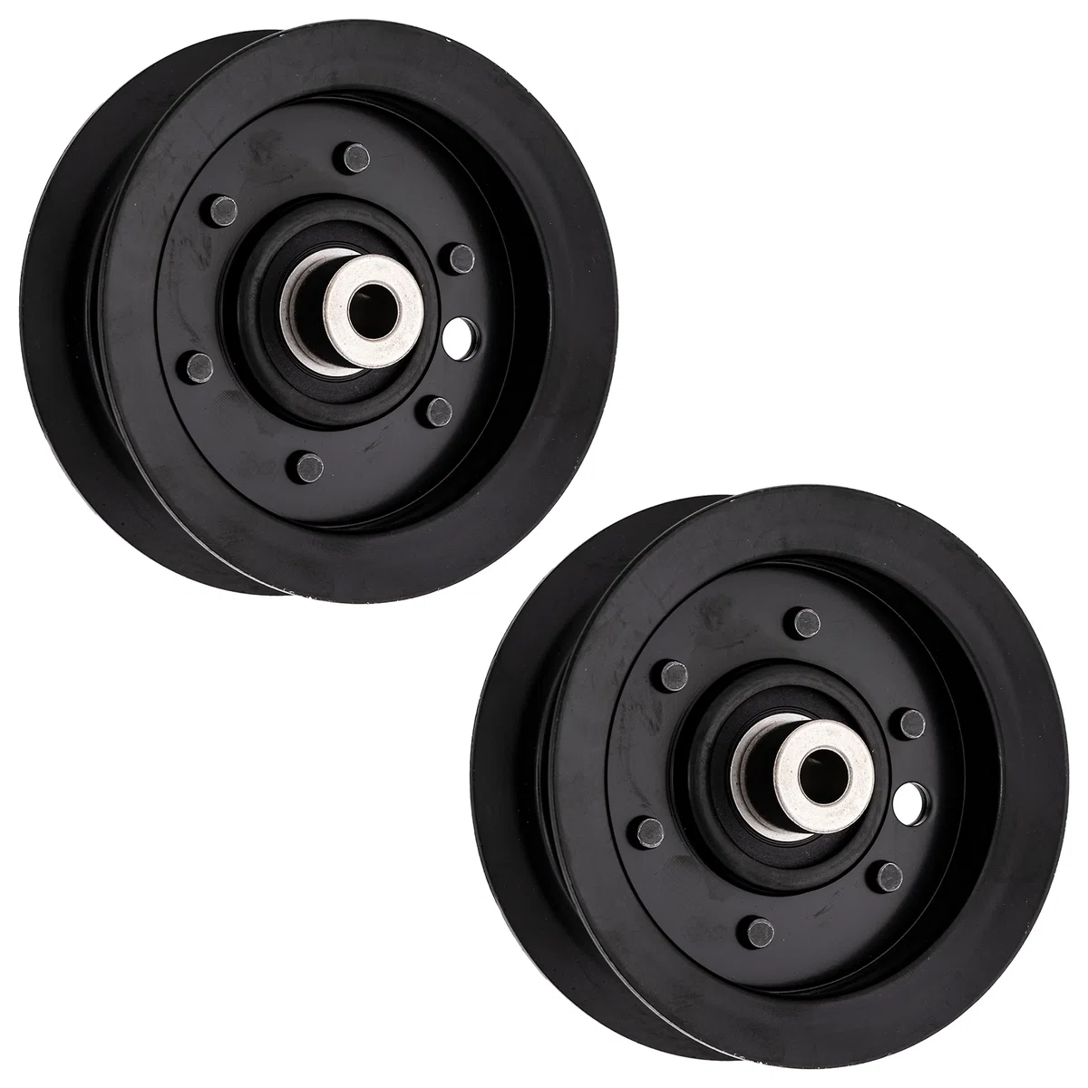 Flat Idler Pulley Set For Toro Exmark Spartan 106-2175 132-9420 | 2-PACK