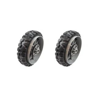 2PK Husqvarna 580365301 Genuine OEM 8" Wheel for HU675 HU700 HU725 HU775 HU800