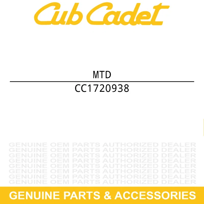 MTD 1720938 Belt
