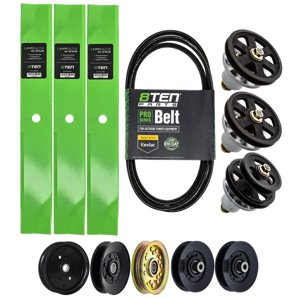 Blade Spindle Belt Idler Deck Kit For Exmark MK1009849