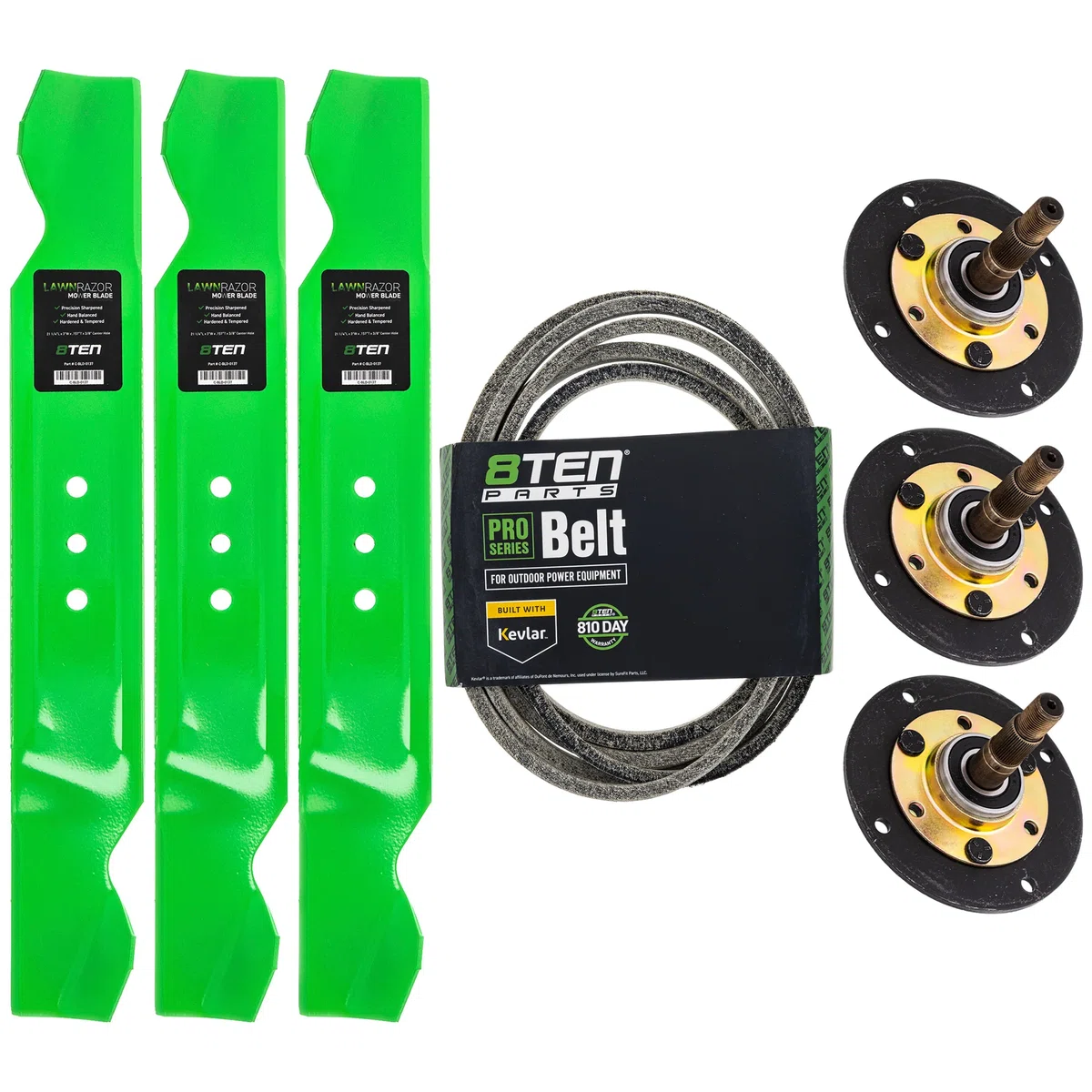 Blade Spindle Belt Deck Kit For Great Dane Exmark MK1010018