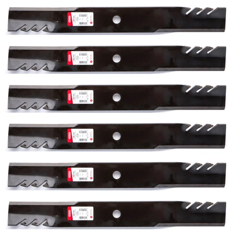 6PK Oregon 396-743 Gator Blade for 72" replaces John Deere M142514 M141669
