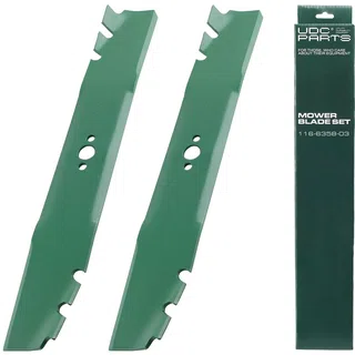 116-6358-03 Mower Blades Replacement for Toro TimeMaster 30 Inch 120-9500-03 TurfMaster 30" 21199 20199 Exmark 20120P 20200 20975 20976 20977 20978 21200 21810 / Gator Mulching Blades 2 Pack