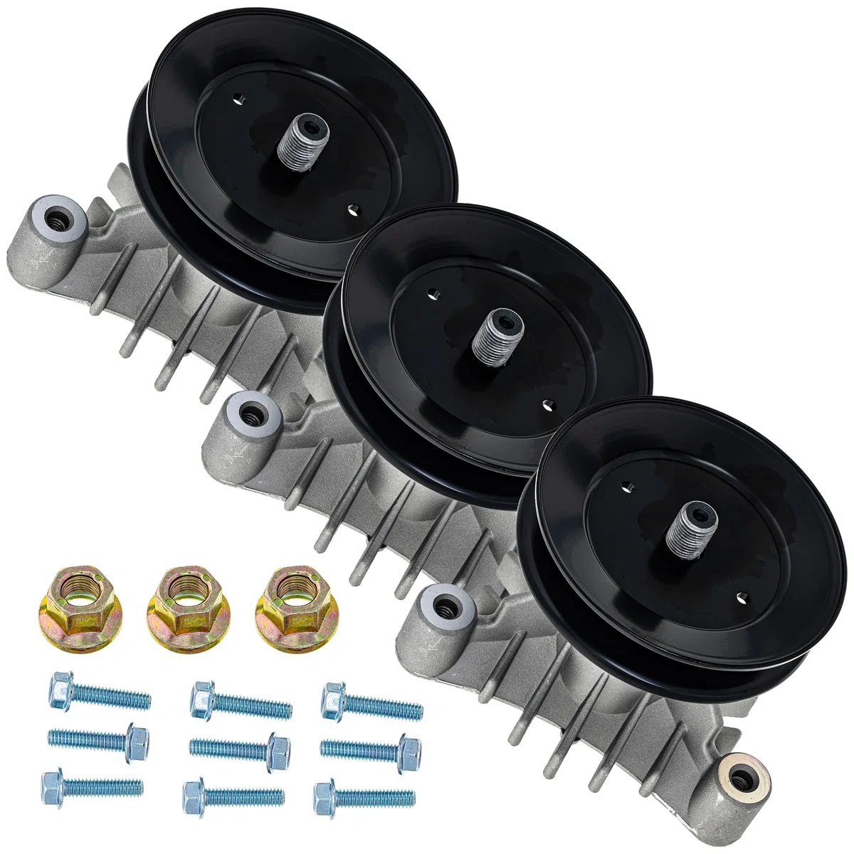 Mower Spindle for Husqvarna YTH1746 532137152 532173434 46-Inch Deck 3 Pack
