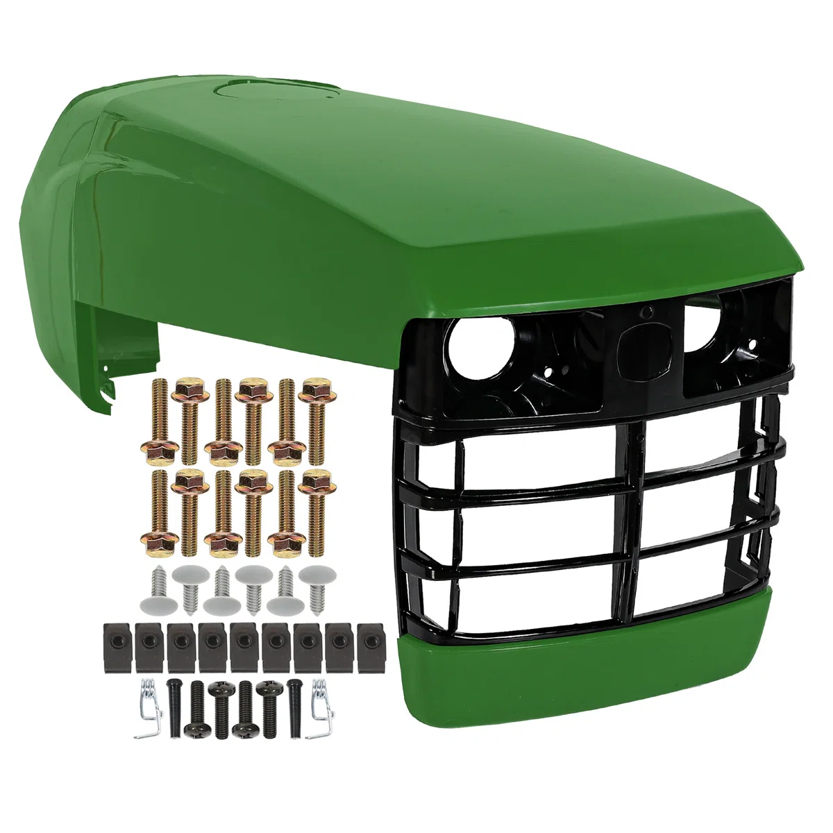 Hood Kit For John Deere M127452 M119599 M116581 LVU12349 LVU12063 LVU11977 LVU10869 LVU10655