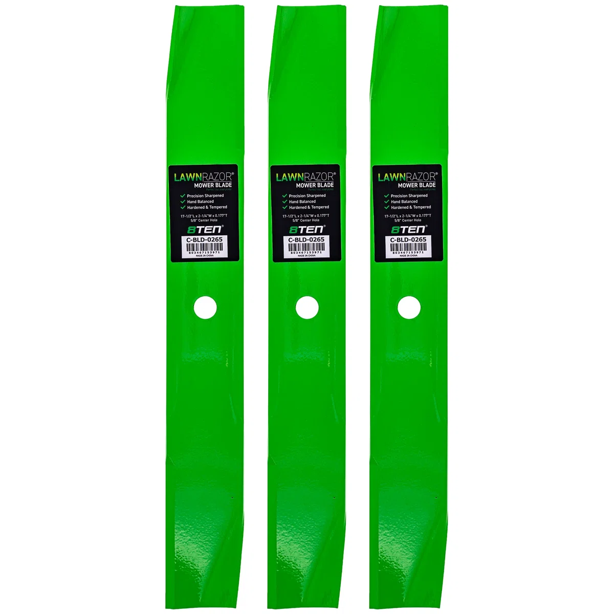 LawnRAZOR Low Lift Blade For Toro 115-5062-03 | 3-PACK