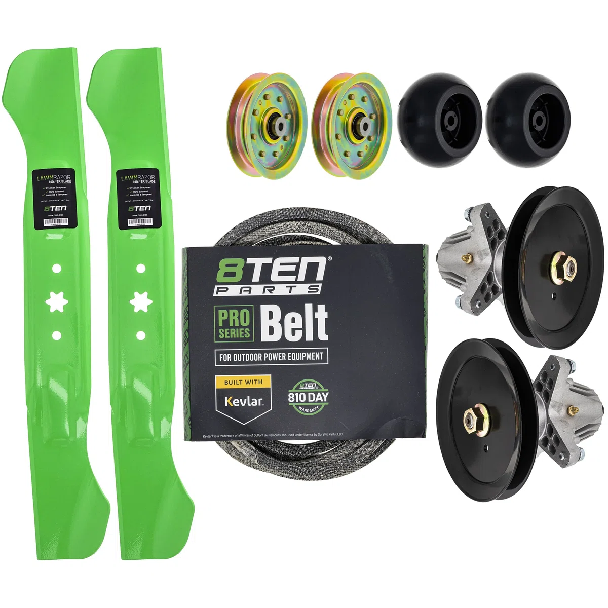 Blade Spindle Belt Idler Deck Wheel Kit For Cub Cadet Craftsman Troy-Bilt MK1013521