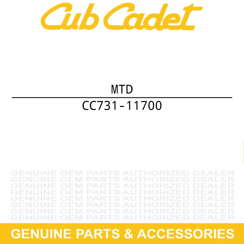 MTD 731-11700 FRONT AXLE COVER