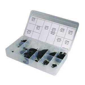E-Clip Assortment, 300 pieces, 1/16-7/8 inch | 8CLIP