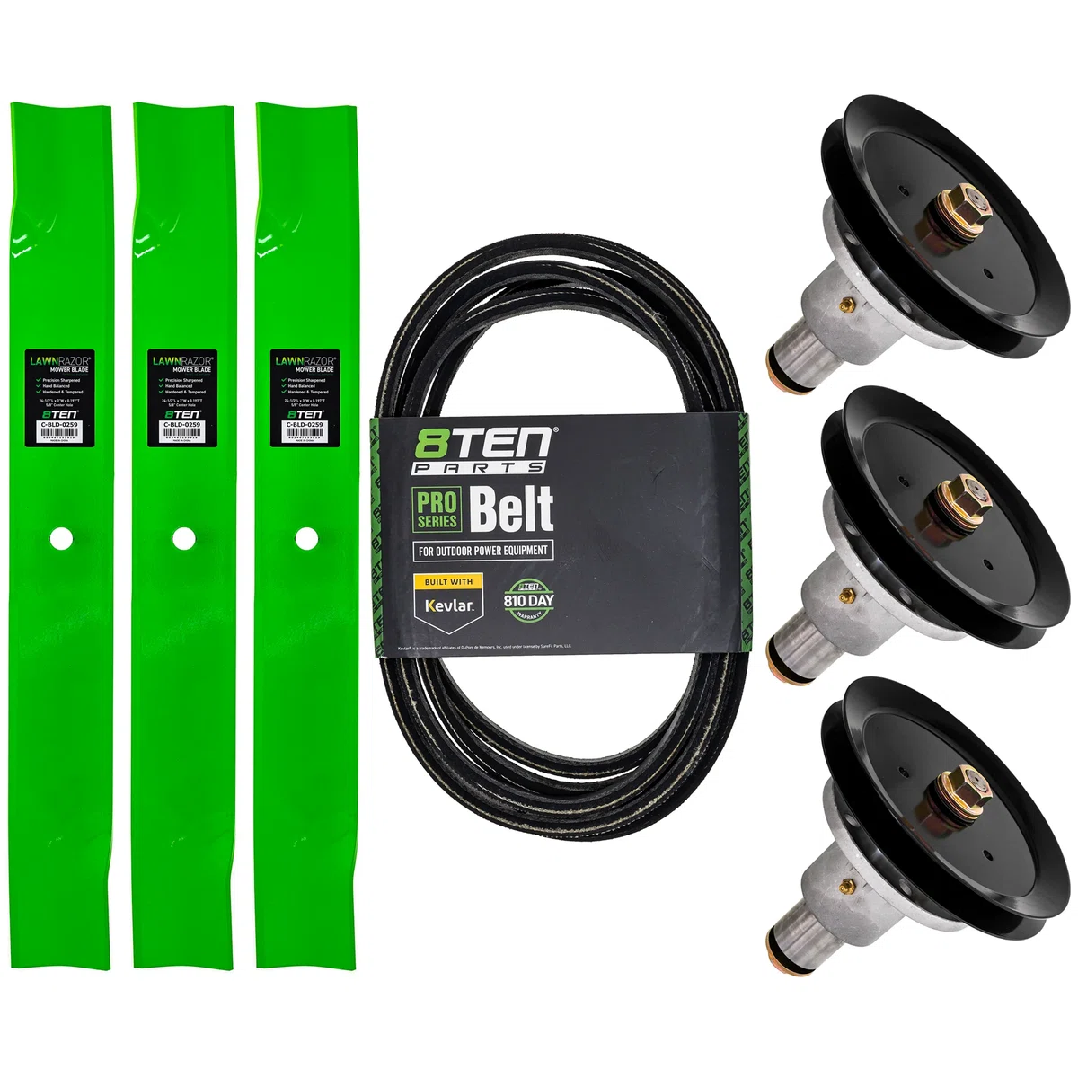 Blade Spindle Belt Deck Kit For Exmark MK1009723