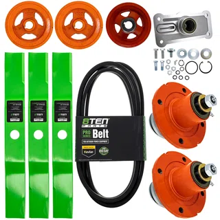 Blade Spindle Belt Kit for Kubota LX4020HSDC RCK60-40LX 60-Inch 70000-00602