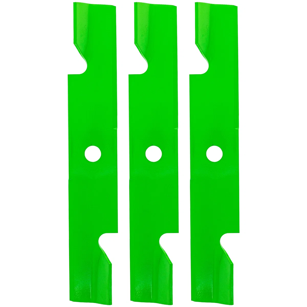 LawnRAZOR Notched High Lift Blade For Exmark 109-6392 | 3-PACK