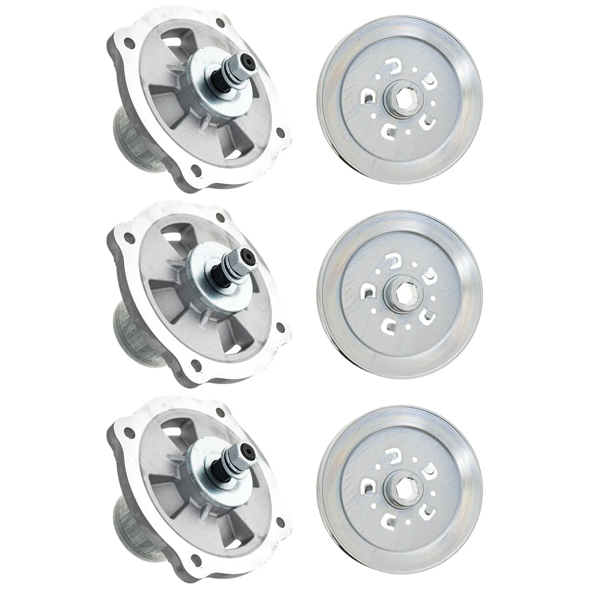 Deck Spindle Kit for Kubota RCK60P-781Z K5663-34510 K5663-33582 60-Inch