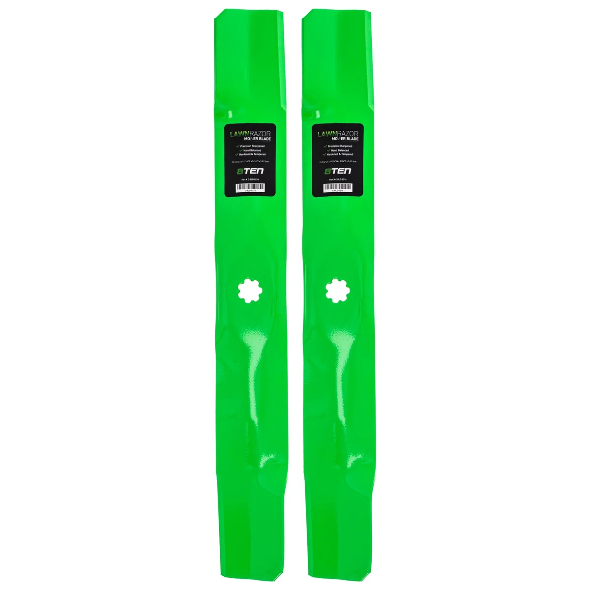 LawnRAZOR Deck Blade 810-CBL2438D For John Deere Sabre AM141034 M154062 AM137329 M145970 | 2-PACK