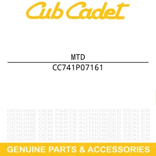 MTD 741P07161 BEARING-FLANGE
