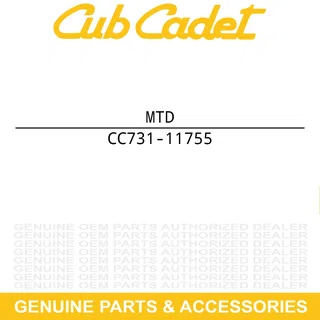 MTD 731-11755 COVER-FRONT AXLE