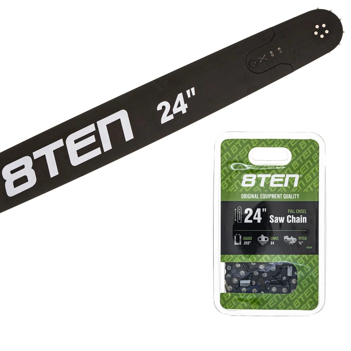 Chainsaw Bar & Chain Set 24 Inch For Stihl Homelite MK1010230