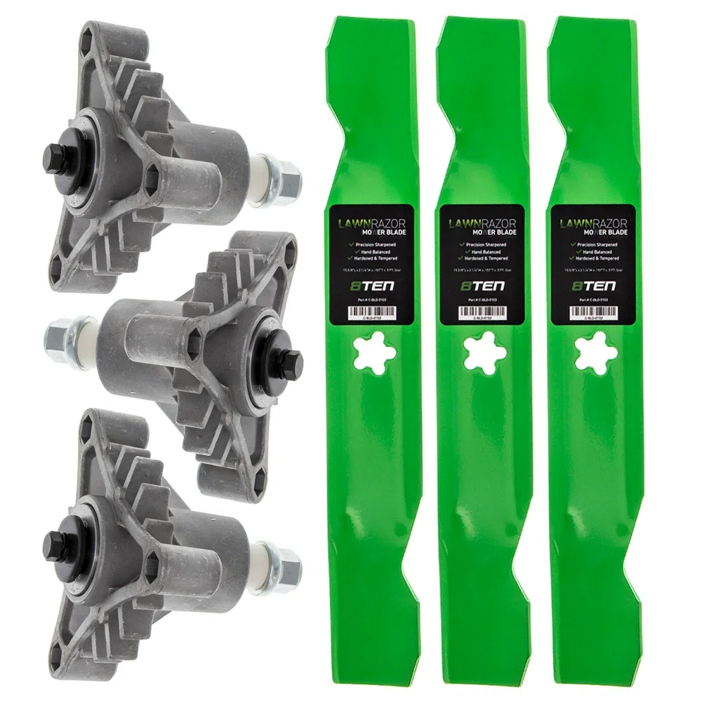 Deck Spindle & Mower Blade Kit For AYP Poulan Poulan Pro MK1002249