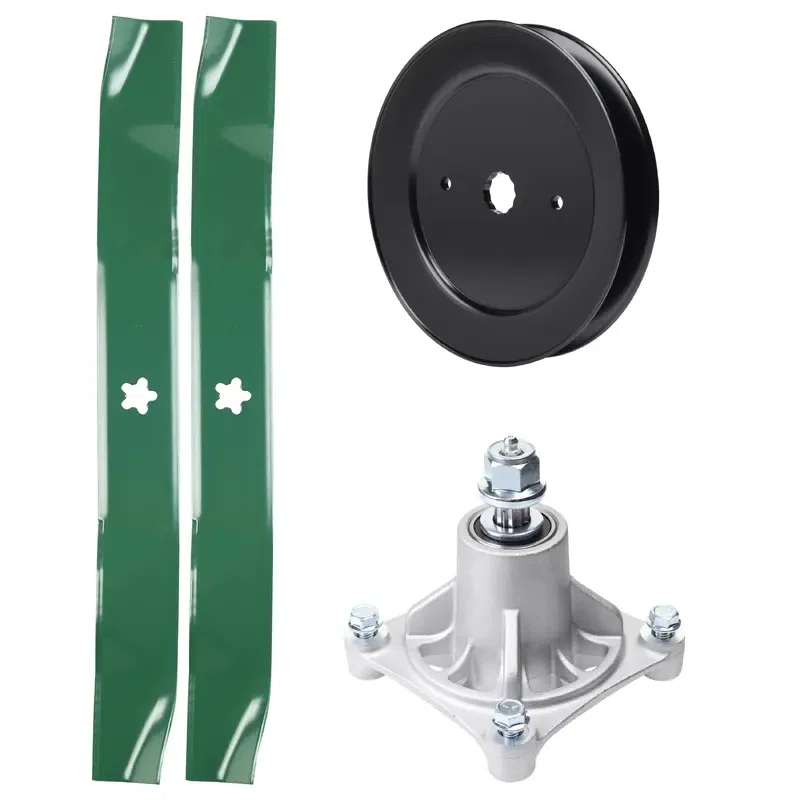 UDC Parts Mower Kit / Pulley 129861 + Spindle 532174356 + 2 Pack Blades 134149 / Fits Jonsered LT2122A2