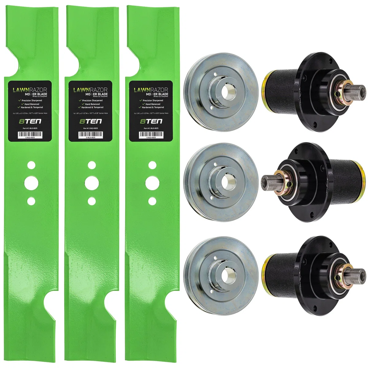 Blade Spindle Kit for Bad Boy Maverick ZT Elite 48-Inch 038-0005-00
