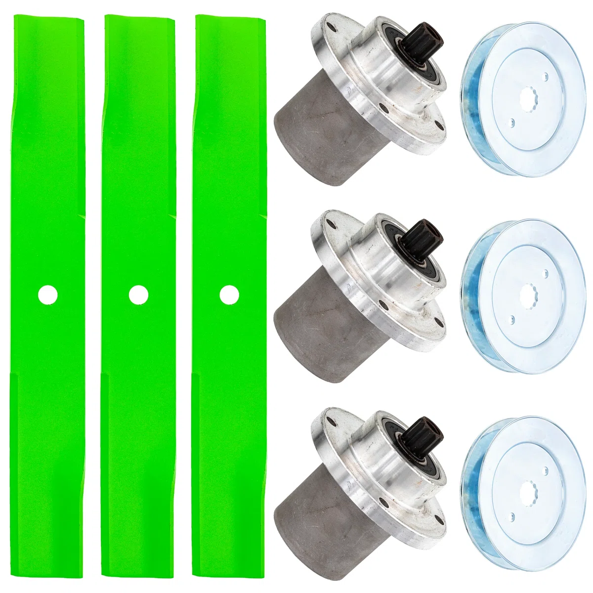 Blade Spindle Kit for Hustler FasTrak RD with 54-Inch 601124 783506 604664