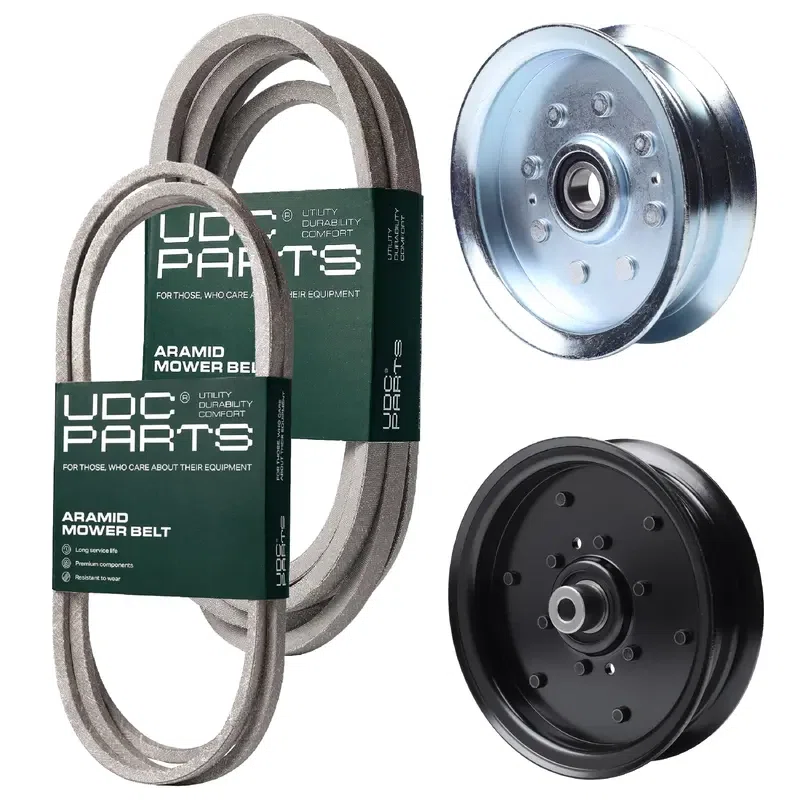 UDC Parts Mower Kit / Belt 754-04317 + Belt 754-04329 + Pulley 756-04511B + Pulley GY20629 / Fits Craftsman Z6600 Z6900