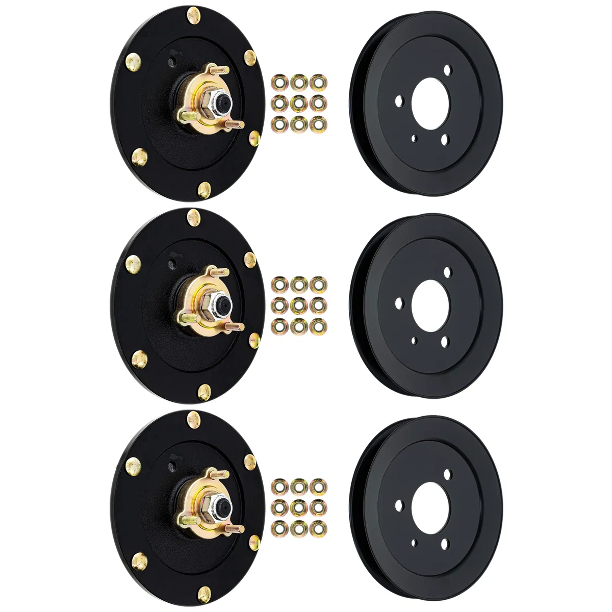 Spindle & Pulley Kit For Toro 810-KSP4353N | 3-PACK