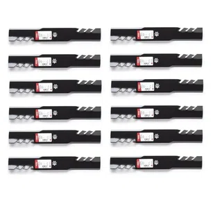 12PK Oregon 92-616 Gator G3 Blade 17" replaces John Deere AM137757 AM137758
