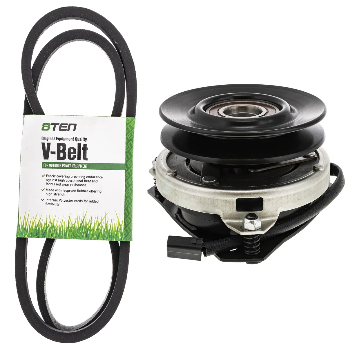 Electric PTO Clutch & Belt Kit For Huskee Yard-Man Yard-Machines MK1006343