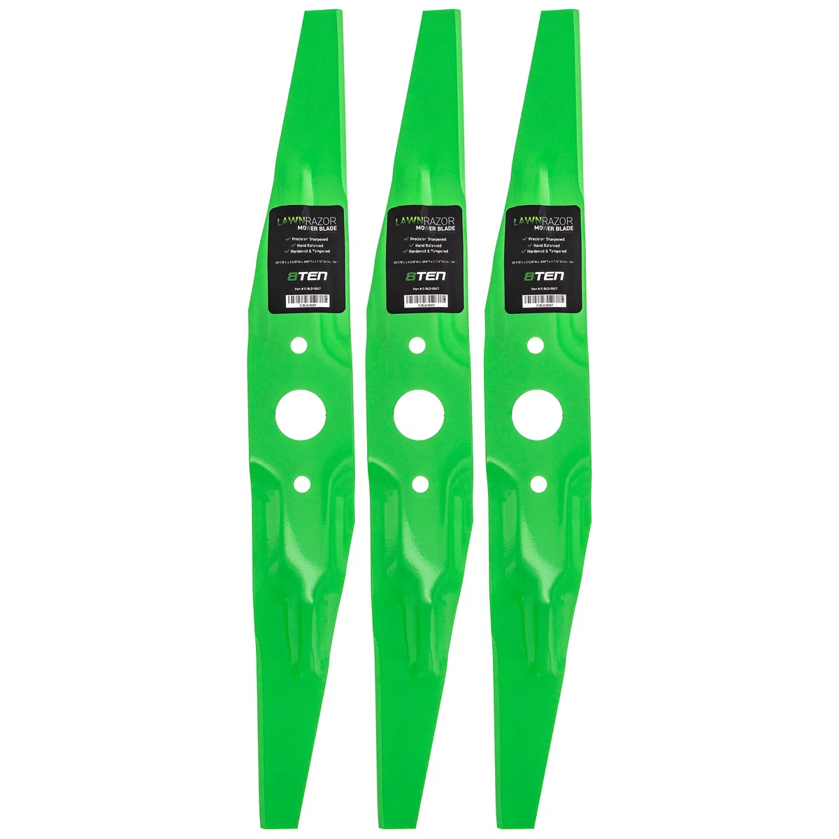 LawnRAZOR Mulching Blade For Honda 72531-VH7-000 72531-VE2-020 08720-VE2-000 08720-VH7-000 | 3-PACK
