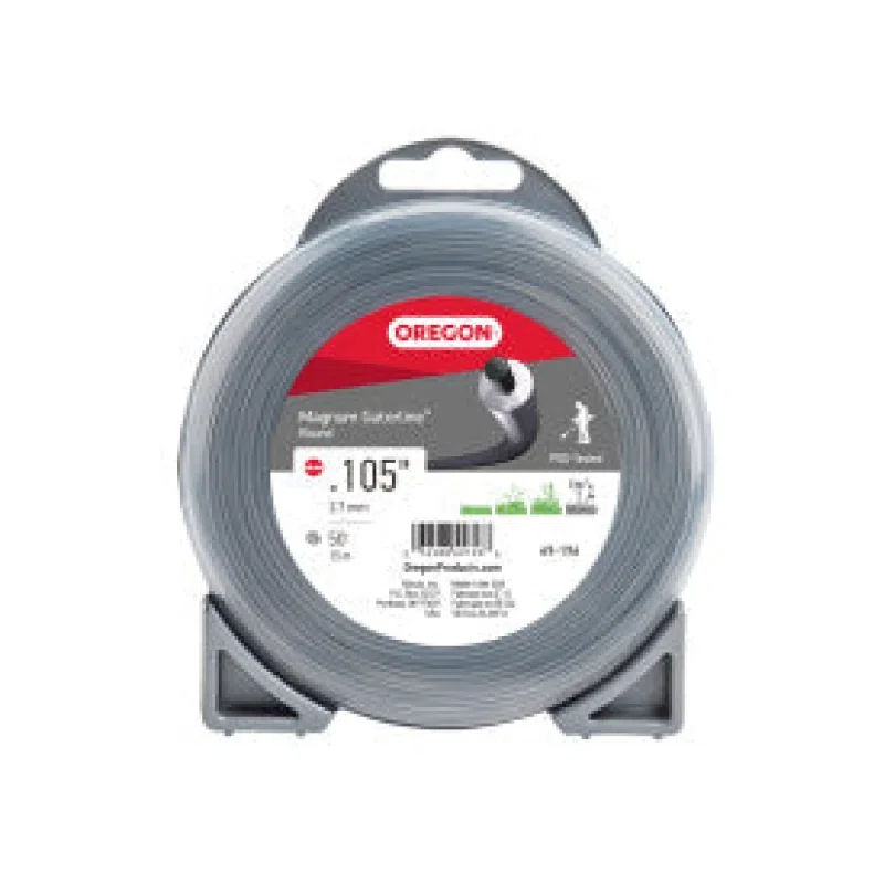 Oregon 69-196 Magnum Gatorline Round Trimmer Line .105" by 50'