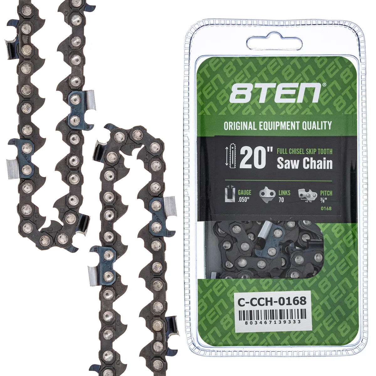 Chainsaw Chain 20 Inch .050 3/8 70DL For Homelite Dolmar Echo 72LPX070G 72LGX070G 72LPX70CQ