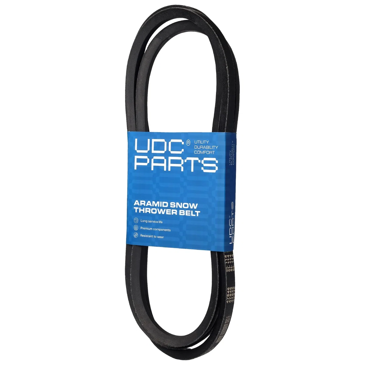 Snow Thrower Auger Belt 47846 47278 / Aramid Cord / 114.00 inches / for Craftsman Husqvarna 48624839 486248391 486248392 48624838 486248381 48624837 48625840 48624853 486248531 486248400