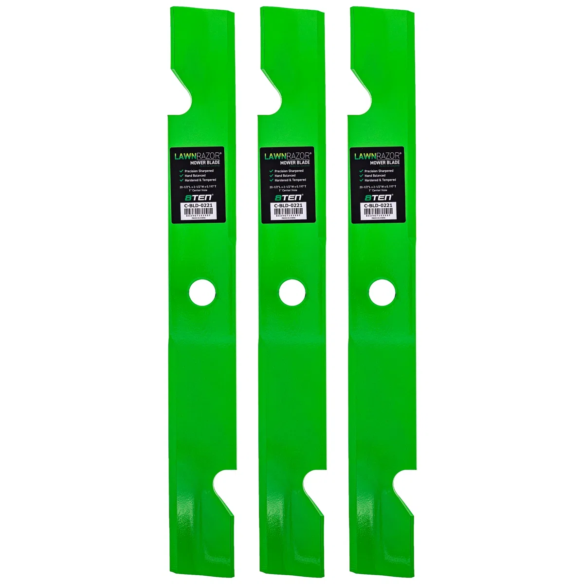LawnRAZOR High Lift Blade For Exmark Toro 103-6403 103-6403-S | 3-PACK
