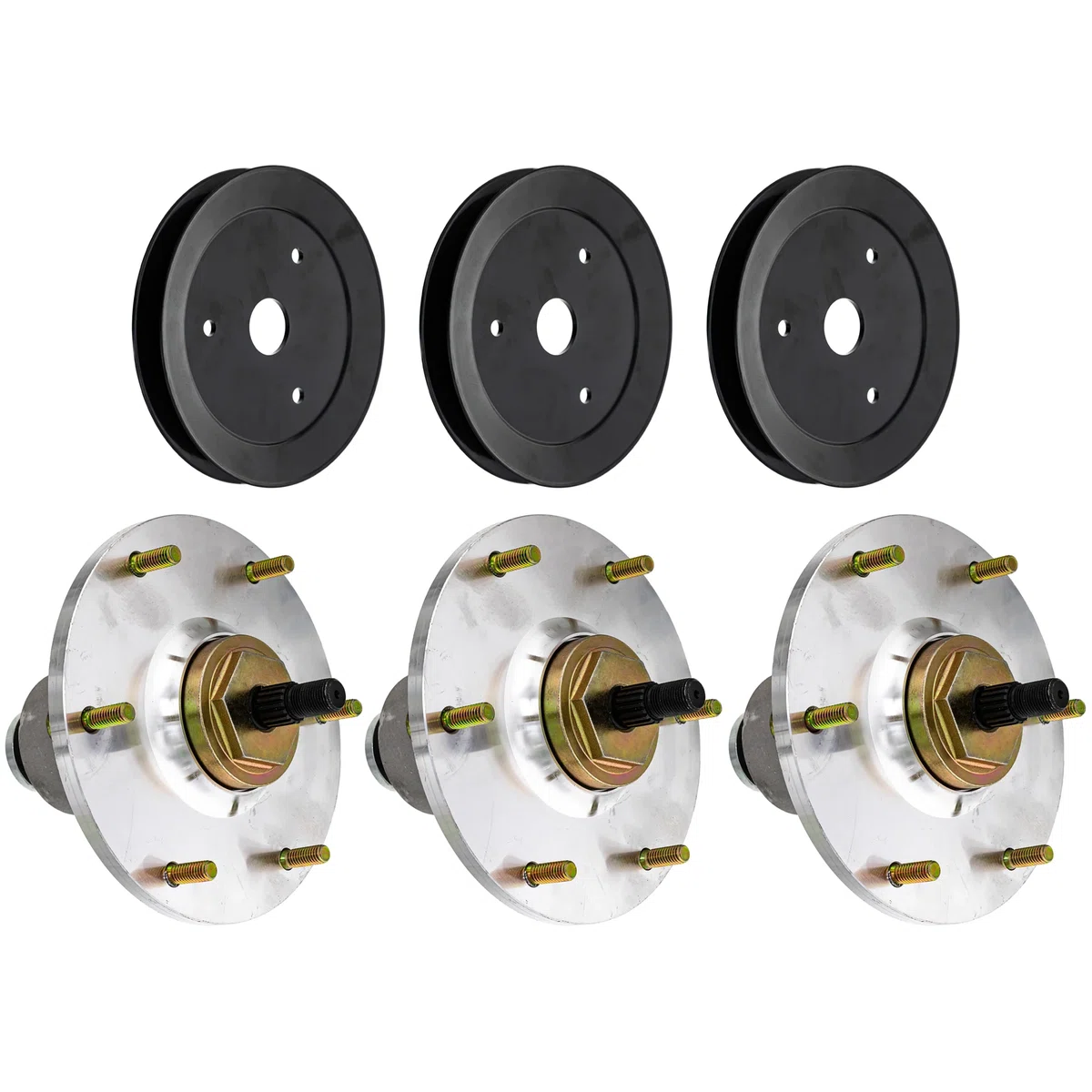Spindle & Pulley Kit For Exmark 810-KSP4261N | 1-PACK