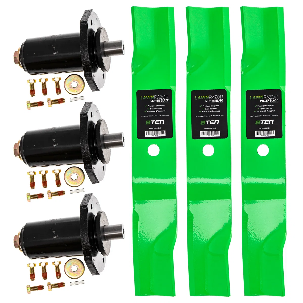 Deck Spindle & Mower Blade Kit For Gravely Ariens MK1002320