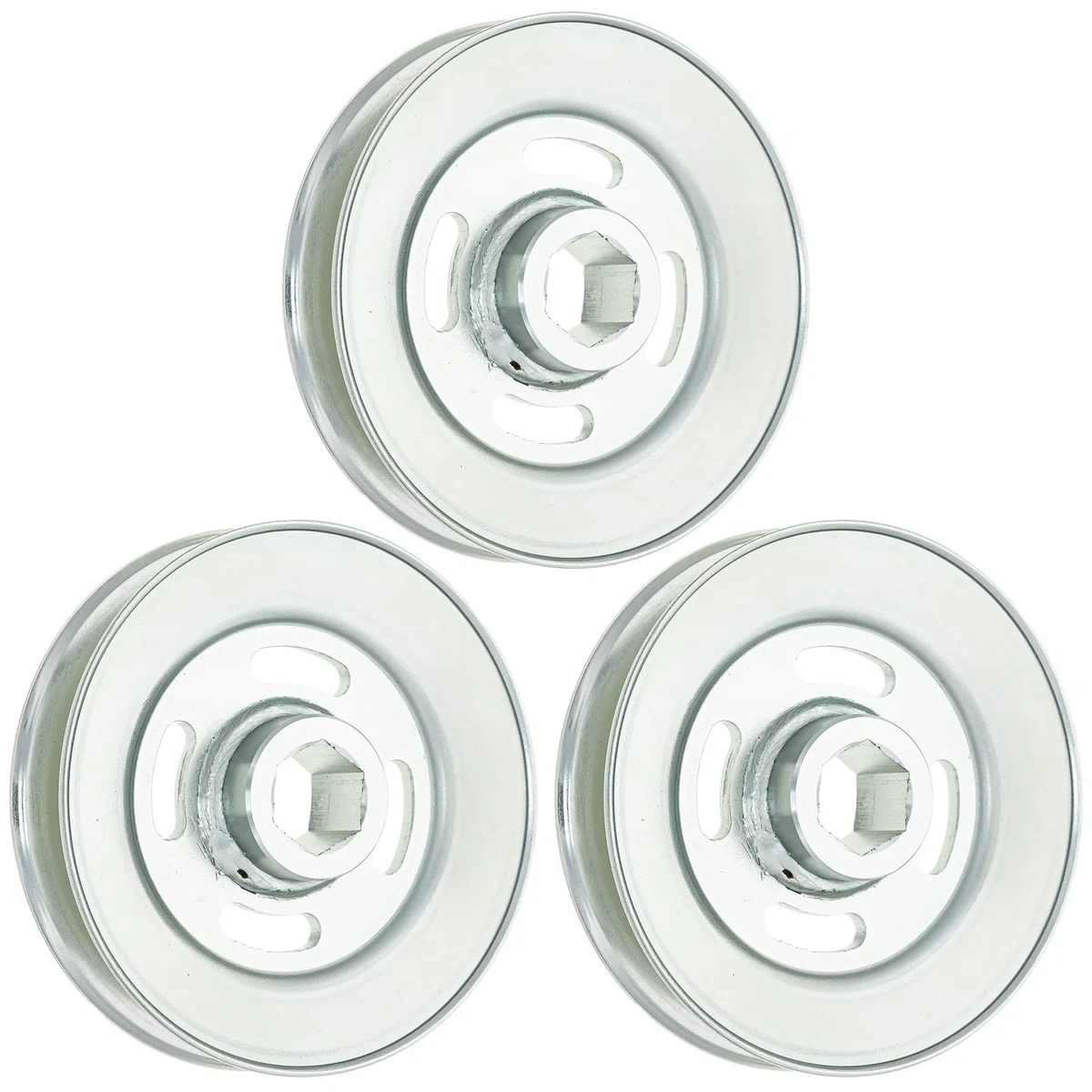 Deck Spindle Pulley for Kubota Z411KW-3 Z412KW 48-Inch K5591-34580 3 Pack