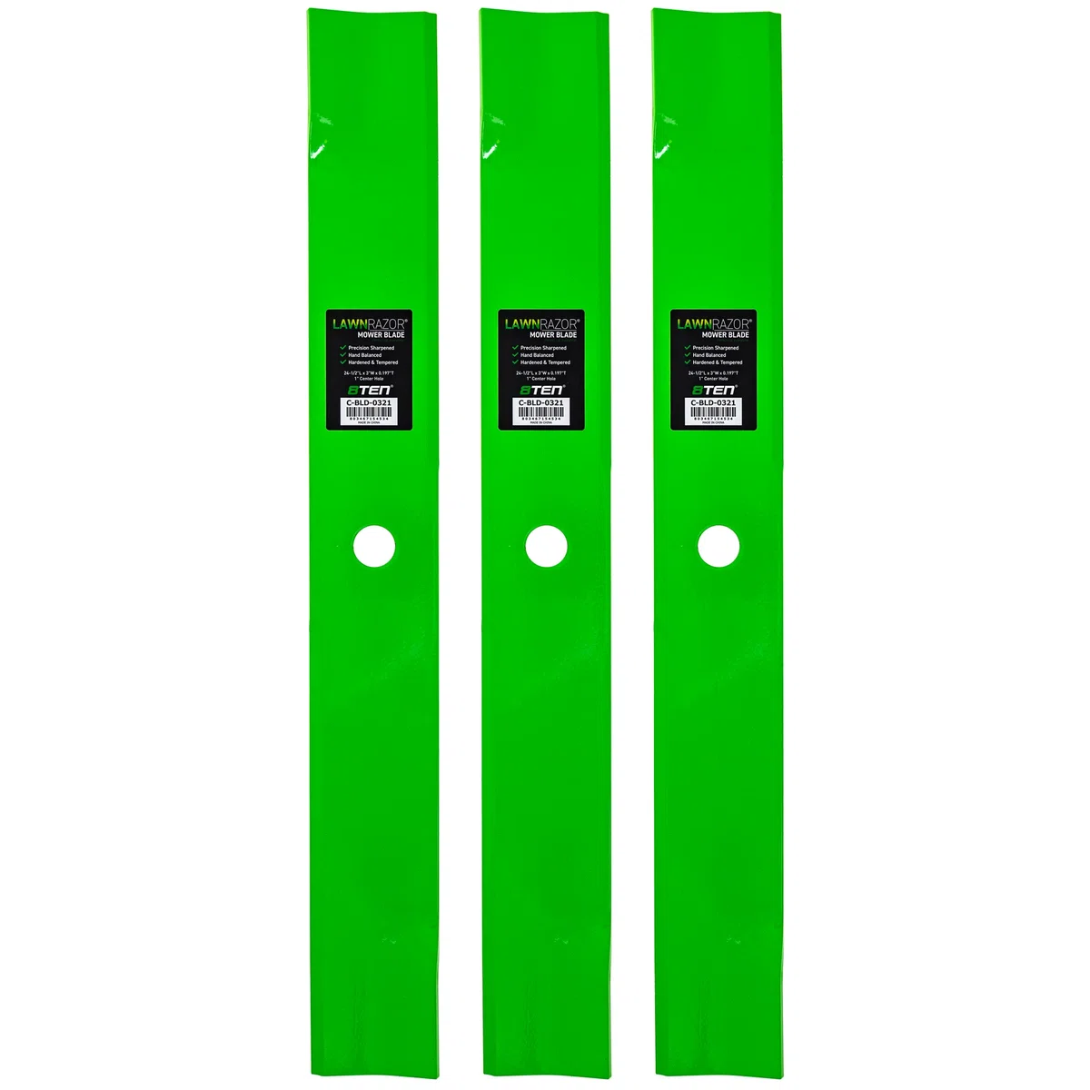 LawnRAZOR Low Lift Blade For Exmark 103-6389-S 103-6389 | 3-PACK
