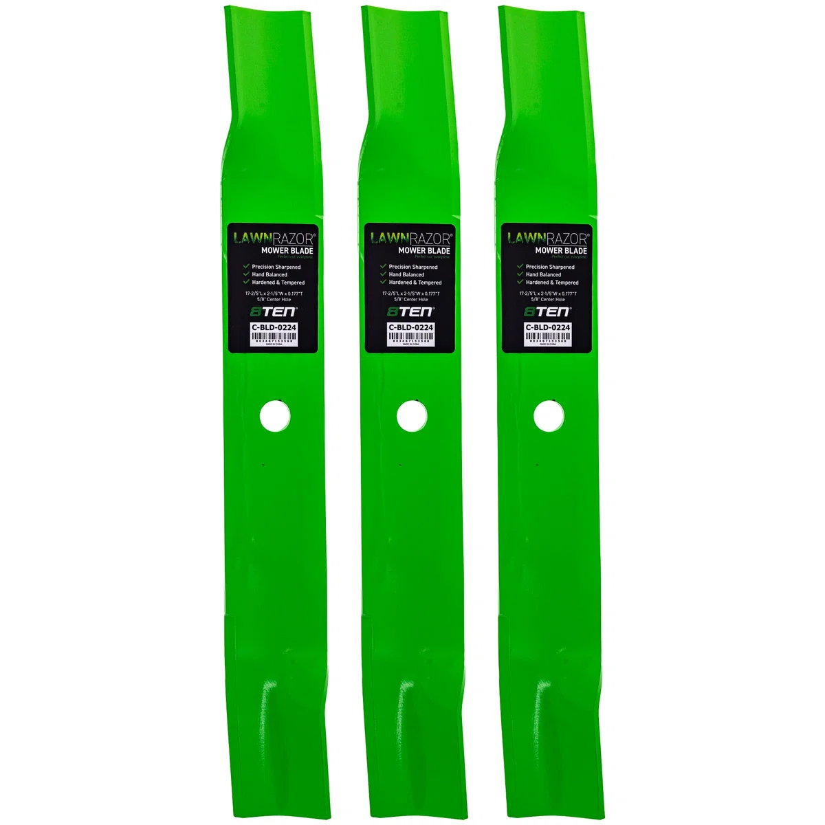 LawnRAZOR High Lift Blade For Toro Exmark 115-5059-03 142-6453-S 115-5059-S | 3-PACK