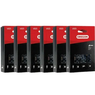 Oregon 73EXL072G 6PK 20" PowerCut Saw Chain3/8" .058" 72 DL for H48-72, 35RS72E