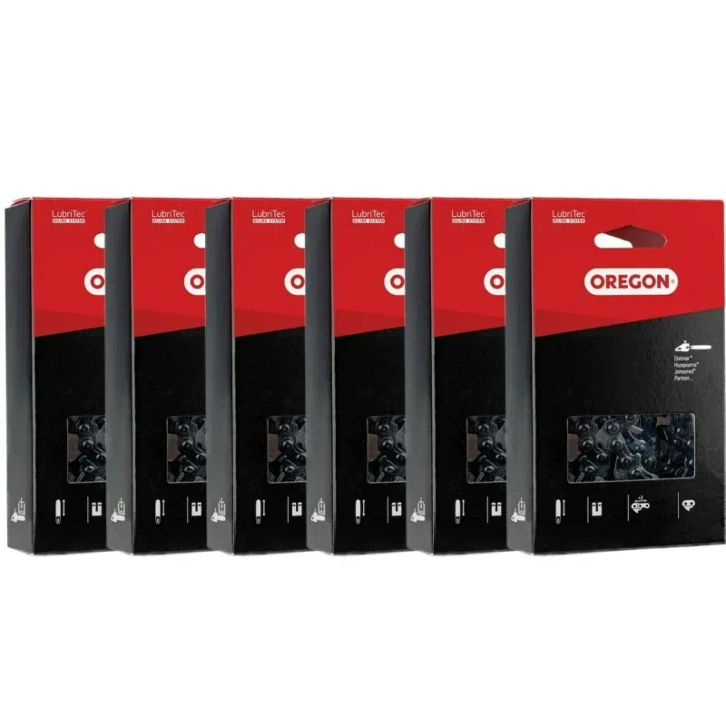 Oregon 73EXL072G 6PK 20" PowerCut Saw Chain3/8" .058" 72 DL for H48-72, 35RS72E