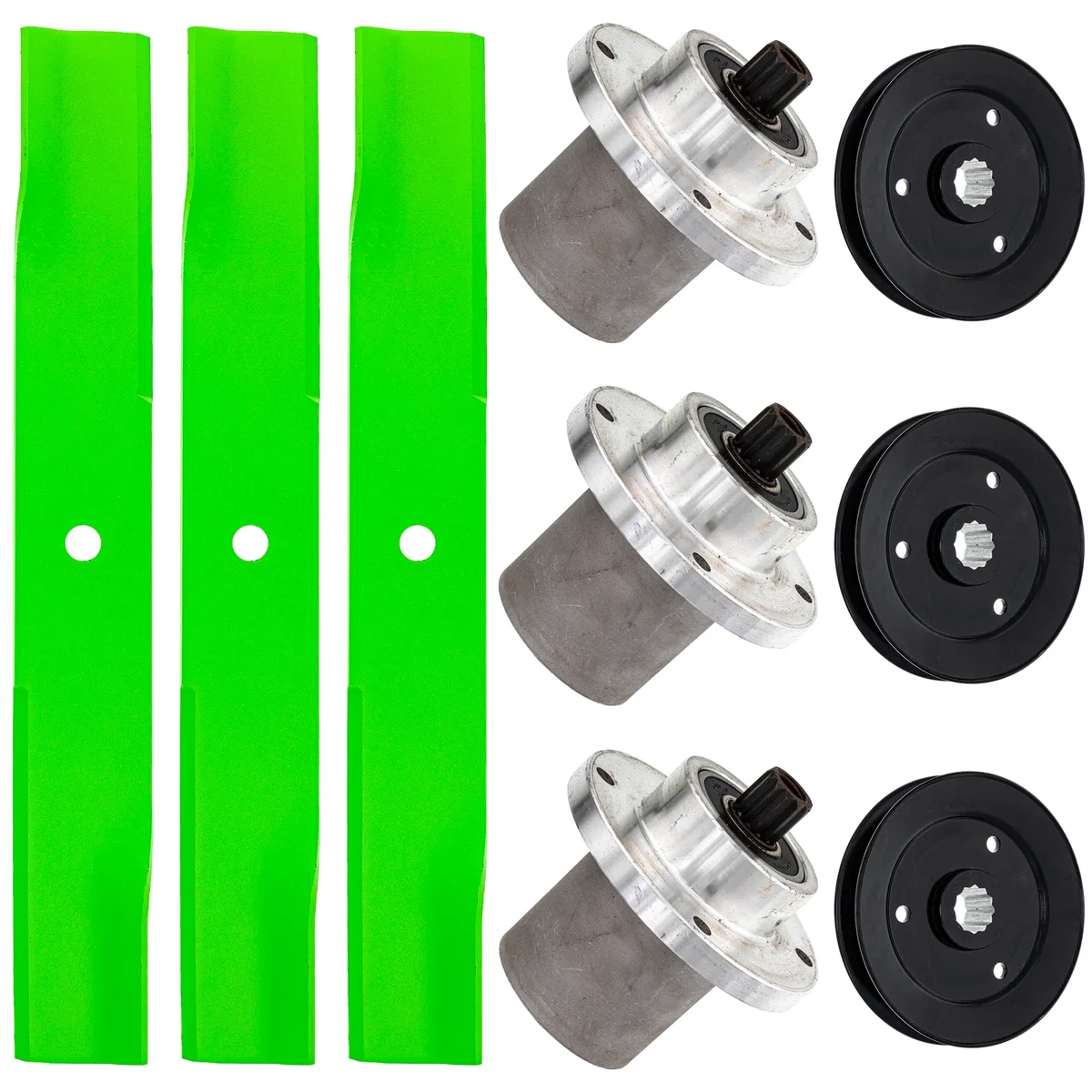 Blade Spindle Kit for Hustler FasTrak SD with 54-Inch 601124 783506 786889