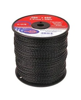 Vortex Trimmer Line .095 Medium Spool 685' Professional Grade, Black | 12175