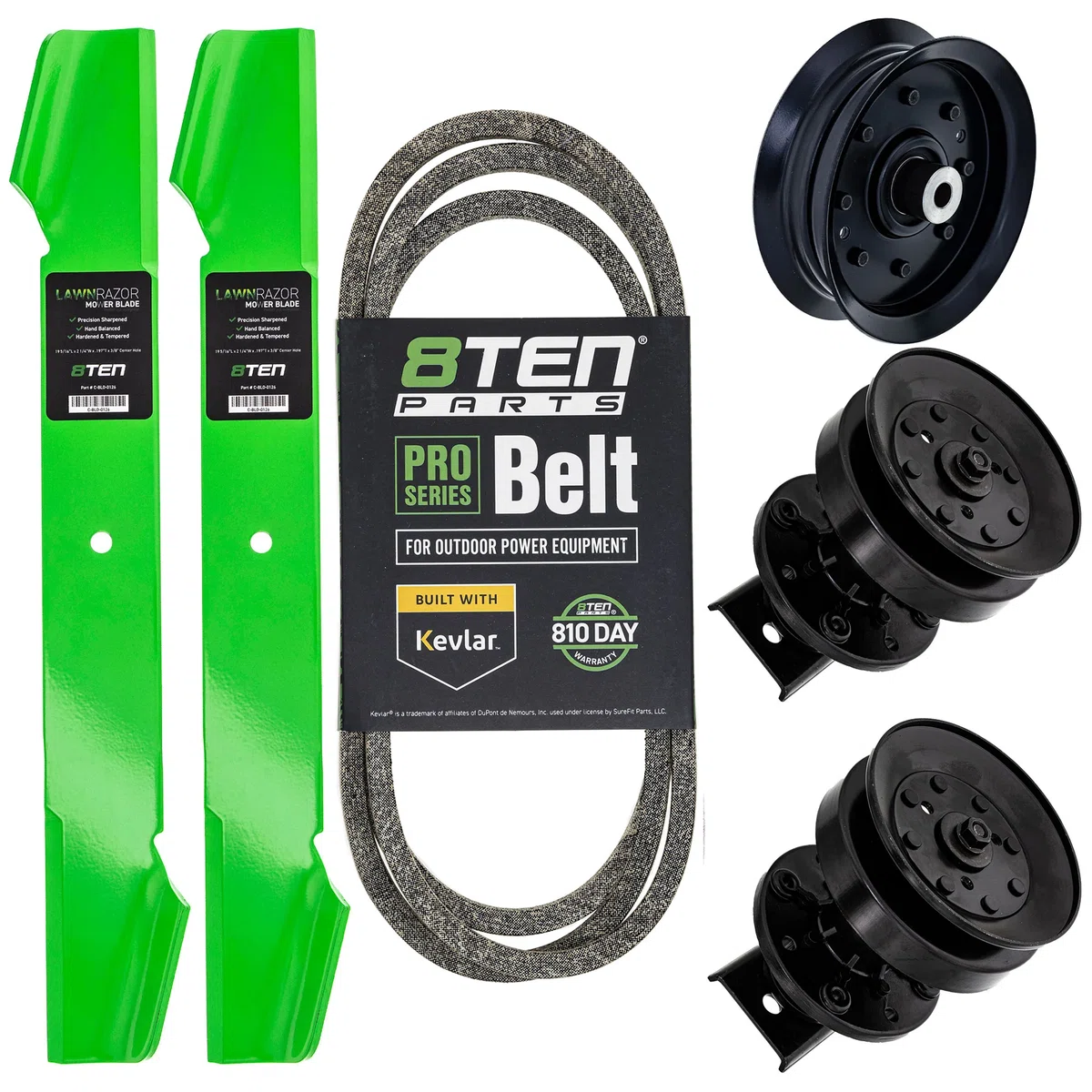 Blade Spindle Belt Idler Deck Kit For Roper Husqvarna Poulan Pro MK1010127