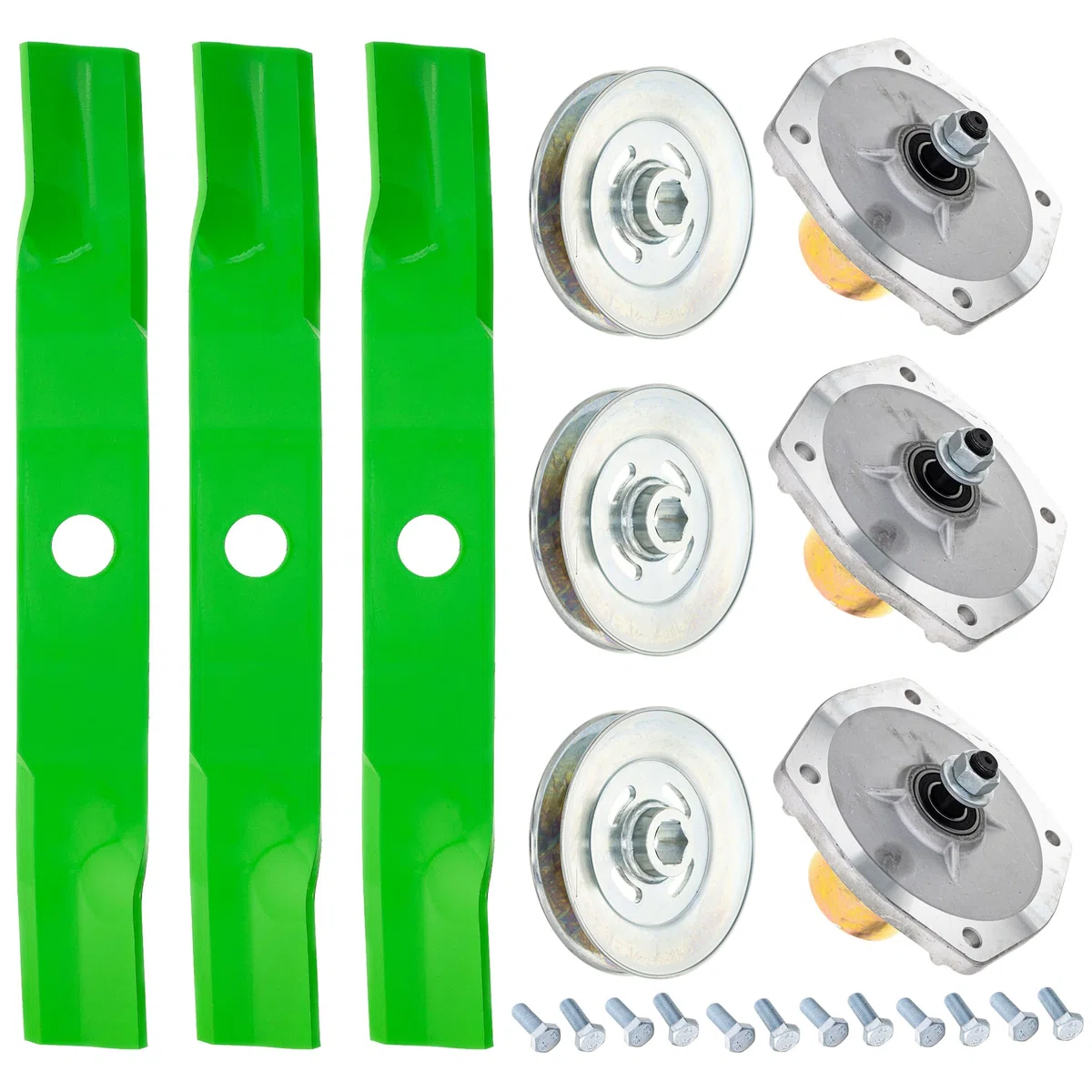 Blade Spindle Kit for Kubota Z421 Z422 RCK54P-400Z K5613-34340 K5579-34510